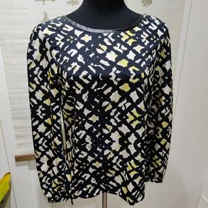 PJK Abstract Print Blouse - Medium